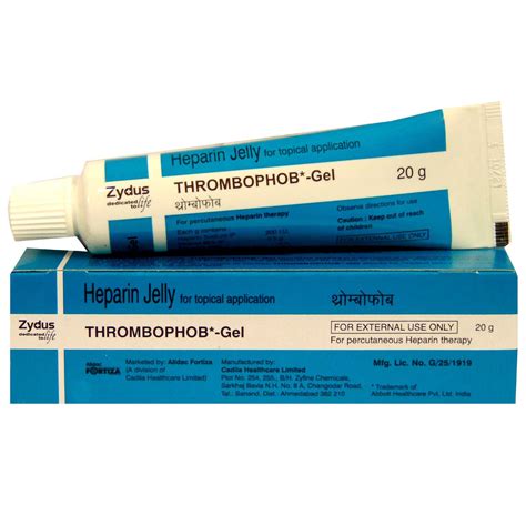 Thrombophob Gel | Uses, Side Effects, Price | Apollo Pharmacy