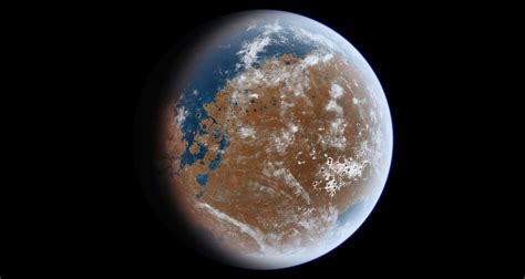 A Cold Is Mars Planet