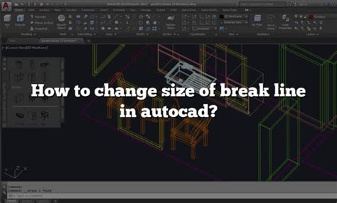 Image result for Break Line Use in AutoCAD