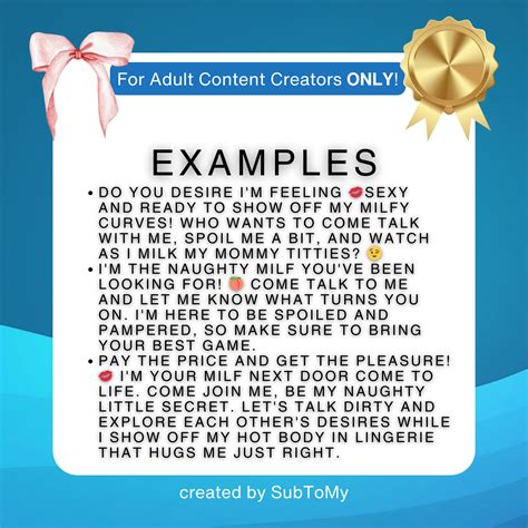 100+ OnlyFans, Reddit, e Social Media Captions Pack