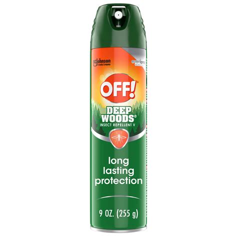OFF! Deep Woods Bug Spray, DEET Insect Repellent, 8 Hours Protection, 9 ...