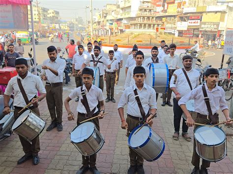 Nadiad RSS Ghosh Divas: Ramji Mandir & Santram Mandir Celebration