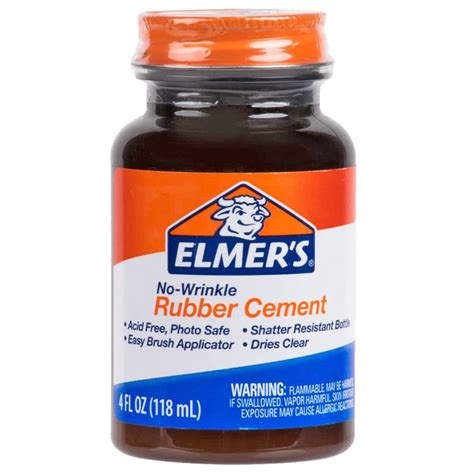 Elmer's Rubber Cement, 4 oz. - Midwest Technology Products