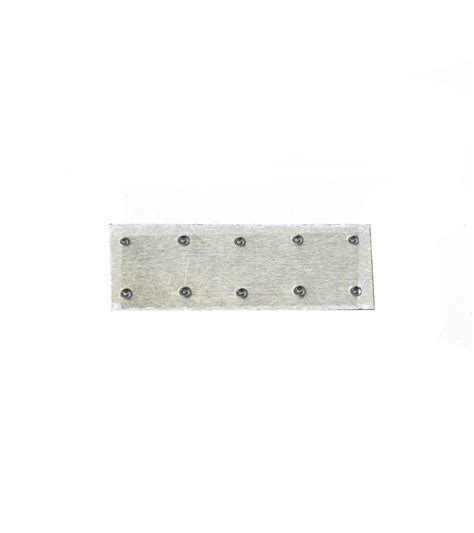 Folha de alumínio 25 x 8 mm (80 unid.) Cascos de modelos revestidos