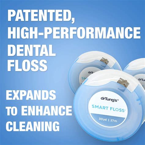 Dr. Tung’s Smart Floss, 30 yds, Natural Cardamom Flavor 1 ea Colors May ...