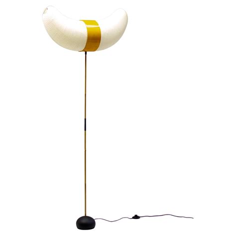 Rare Hand-Painted 'Akari' Floor Lamp by Isamu Noguchi, circa 1951 at ...