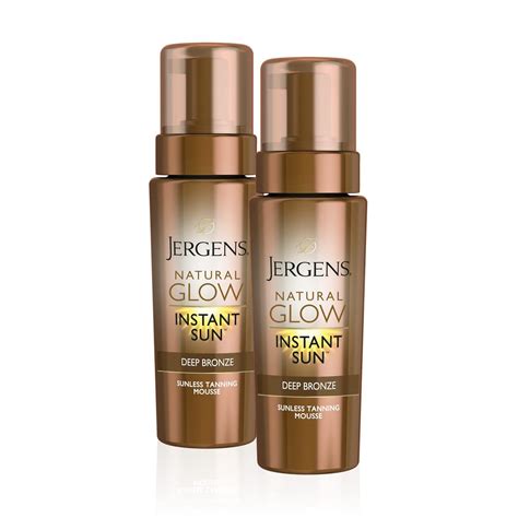 Amazon.com: Jergens Natural Glow Instant Self Tanner Mousse, Sunless ...