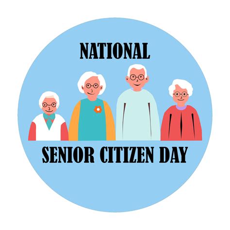 National Senior Citizen Day Design 46982533 Vector Art at Vecteezy
