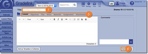 Image result for Example of Lesson Plans On Gradelink