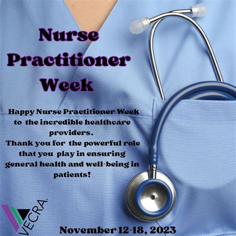 Hello for the caption for this graphic ? Happy Nurse Practitioner Week ...
