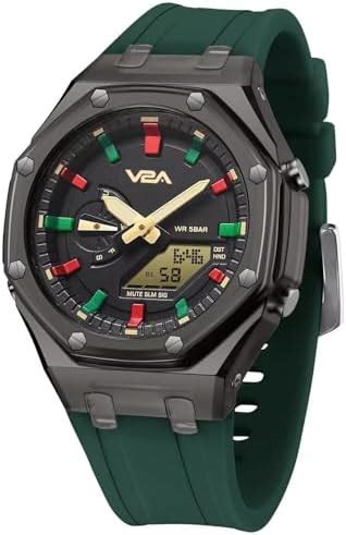 Buy V2A SportMaster Series Analog-Digital Watch, 44mm ABS Case, Resin ...
