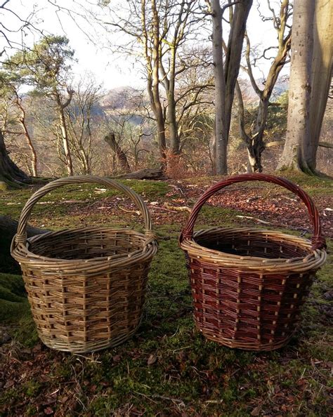 Fruit picking basket by John Cowan Baskets | Basket, Faeries gardens ...