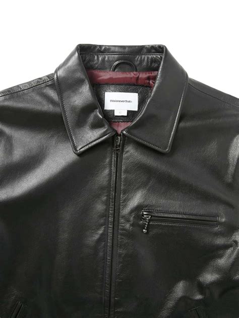 Leather Sports Jacket Black | ETERNAL JOURNEY