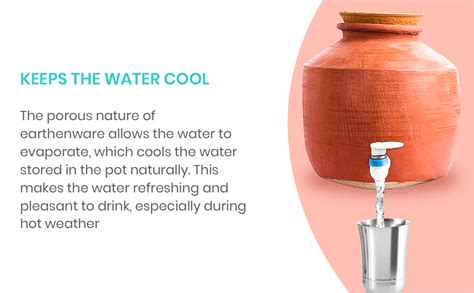 Buy PTR Handmade Clay Water Pot| Earthenware Pot for Storing Water ...