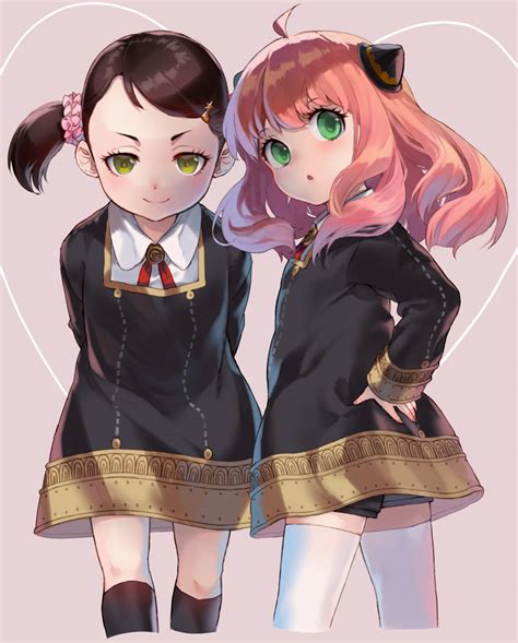 anya and becky blackbell (spy x family) drawn by anst505 | Danbooru