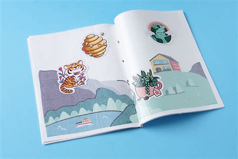 Image result for Homemade Sticker Book