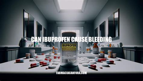 Can Ibuprofen Cause Bleeding: Understanding the Risks and Precautions