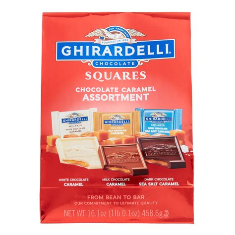 Ghirardelli Chocolate Caramel Squares Assortment Large Bag - World Market