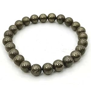 Buy Chamunda Original Pyrite Natural Bracelet with Lab Certificate for ...
