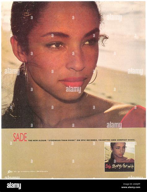 Sade album cover hi-res stock photography and images - Alamy