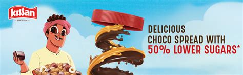 Kissan Hazelnut Choco Peanut Spread | Protein Rich | 30% Dark Chocolate ...