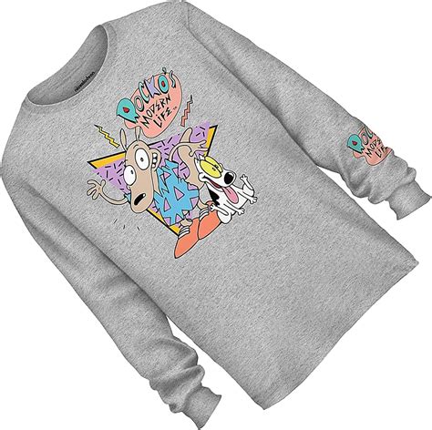 Nickelodeon Mens Long Sleeve Shirt - #TBT Mens India | Ubuy