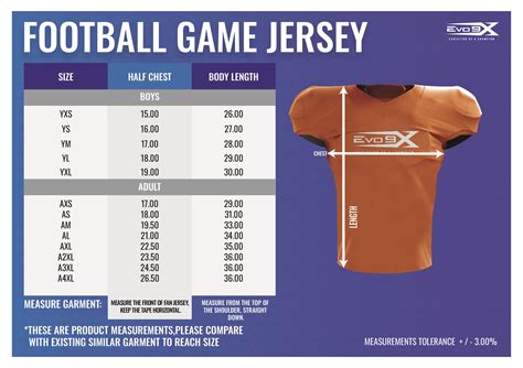 Football Game Jersey Product Info - Evo9x