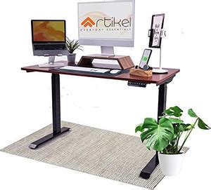 Artikel Electric Height Adjustable Home & Office Table Engineered Wood ...