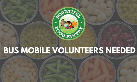 Bus Mobile Volunteers Needed - JustServe