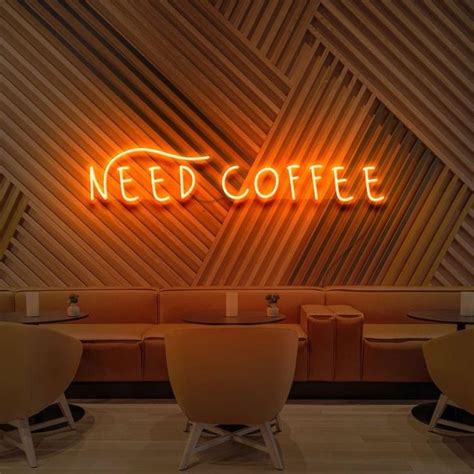 Need Coffee Neon Sign - Neon Mantra