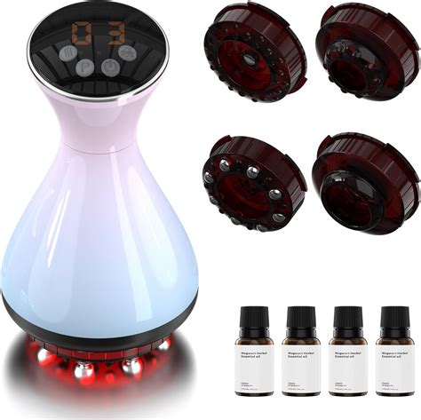 Amazon.com: KTS Electric Cupping Kit for Massage Therapy, 4-in-1 Smart Cupping Gua Sha Vacuum ...