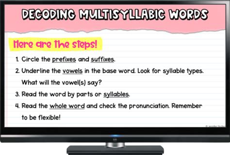 Decoding Multisyllabic Words in Grades 4-5