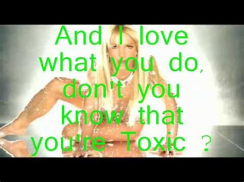 Toxic - Britney Spears (Lyrics) - YouTube