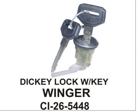 Car International Dicky Lock W/Keys Winger CI-5448 for Tata Winger ...