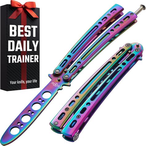 Türkiye Gökkuşağı Metal Kelebek Bıçak Eğitmeni - | Ubuy