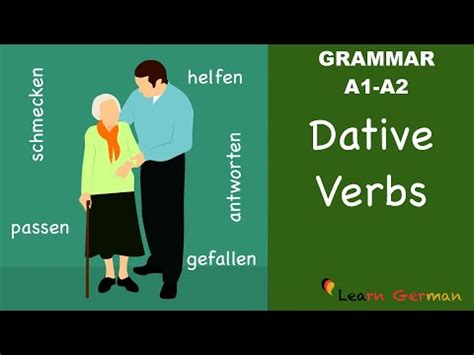 Dative Verbs Video Lecture - German Language for Beginners