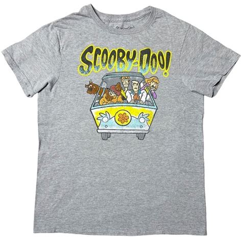 Scooby-Doo & The Gang Mystery Machine Graphic T-Shirt… - Gem