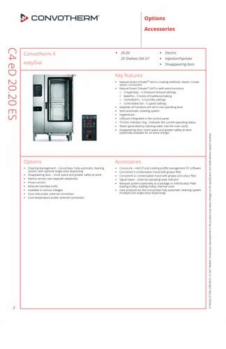 Combi Oven - Convotherm Combi Oven electric easyDial 10 tray Trader ...