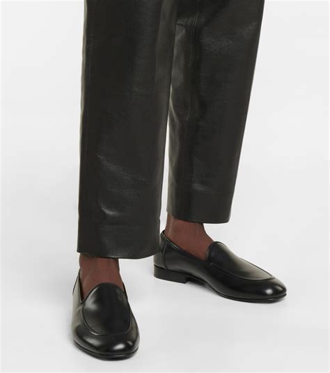 The Row - Leather loafers The Row