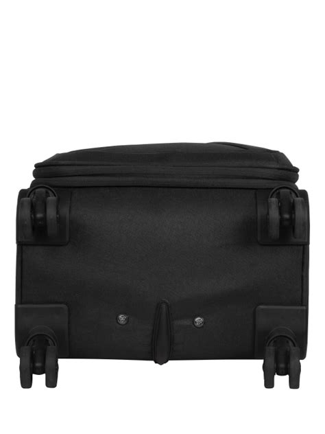 Buy Harley 20 inches Cabin Luggage 8 Wheels Black 48cm Soft-Sided ...