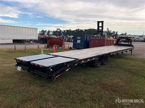 2024 PJ 40 ft T/A Gooseneck Equipment Trailer | Ritchie Bros. Auctioneers