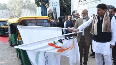 FICCI-CASCADE holds auto rally in Delhi to raise awareness against ...