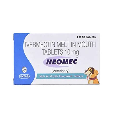 Intas Neomec 30 Tablets in 3 Strips - Amanpetshop-