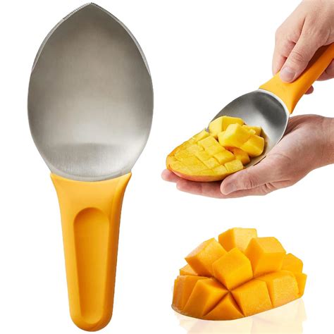 Non-Slip Mango Slicer Pitter Watermelon Cutter Slicer Fruit Slicers ...