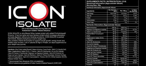 Icon Isolate Whey Protein – Pure & Fast Absorbing | Divine – Divine ...