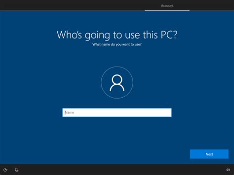 Windows 10 Local Account Setup 的图像结果