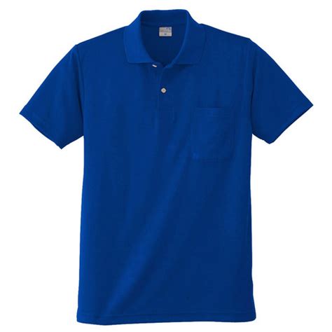 小倉屋 半袖ポロシャツ 9006 8 Rブルー LL CD3328010006 シャツ・Tシャツ・カットソー 1着の通販｜カウネット