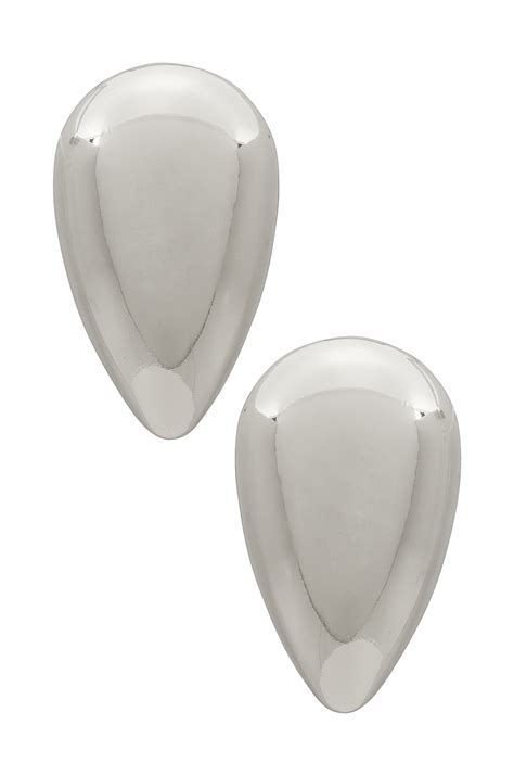 BRACHA Odette Drop Earrings in Silver | REVOLVE