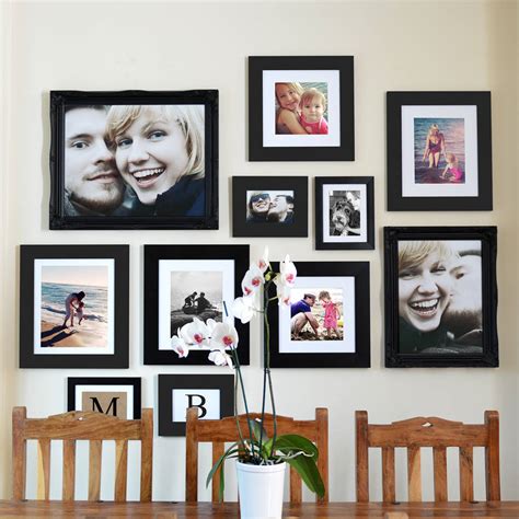 Gallery Frame Black Wall Collection Various Sizes By Picture That Frame | notonthehighstreet.com