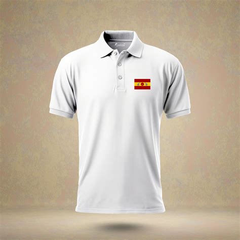 TVK FLAG LOGO (TVK) White Polo T-Shirt – InkRobe